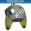 KIWITATA 2 Pack Mini N64 Controller, Retro Wired Bit Remote Upgraded Joystick Gamepad for N64 Video Console - Black