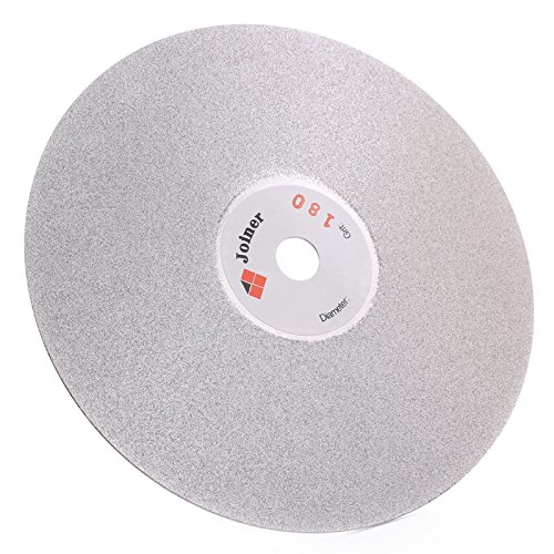 Image of 6 inch inch 150 mm Grit 180 Diamond Grinding Disc Abrasive Wheel Coated Flat Lap Disk Jewelry Tools for Gemstone Glass Rock Ceramics