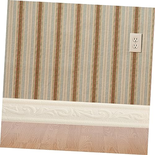 OSALADI Guarnição De Moldagem De Canto De Parede Para Decoração 2 Rolos Guarnição De Parede Autoades