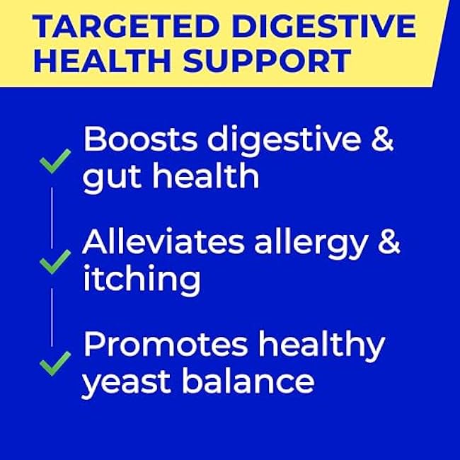 Pet Probiotics for Dogs & Digestive Enzymes for Dogs | Gut Health & Digestive Function Support | Pumpkin & Omega | Prebiotic Supplement Chews-uFwP7OCs