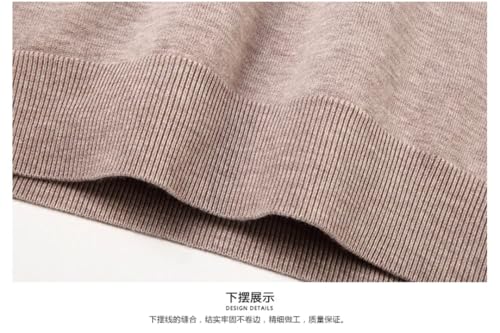 Men Cashmere Wool Clother Waistcoat V-Neck Sleeveless Sweater Pullover Solid Wool Knit Vest4