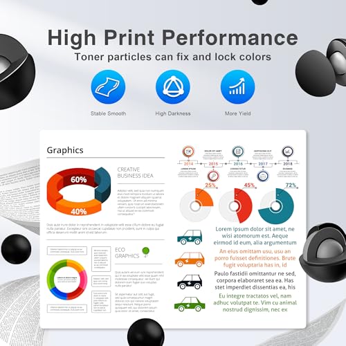 Image of T-FC200U TFC200U Toner Cartridge for E-Studio 2000AC 2500AC, 4 Pack