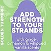 OGX-Strength-Length-Golden-Turmeric-Anti-Frizz-Air-Dry-Hair-Cream-with-Coconut-Milk-to-Nourish-Hair-Leave-In-Moisturizing-Hair-Treatment-to-Smooth-Frizzy-Hair-6-oz OGX Strength & Length + Golden Turmeric Anti-Frizz Air Dry Hair Cream with Coconut Milk to Nourish Hair, Leave-In Moisturizing Hair Treatment to Smooth Frizzy Hair, 6 oz