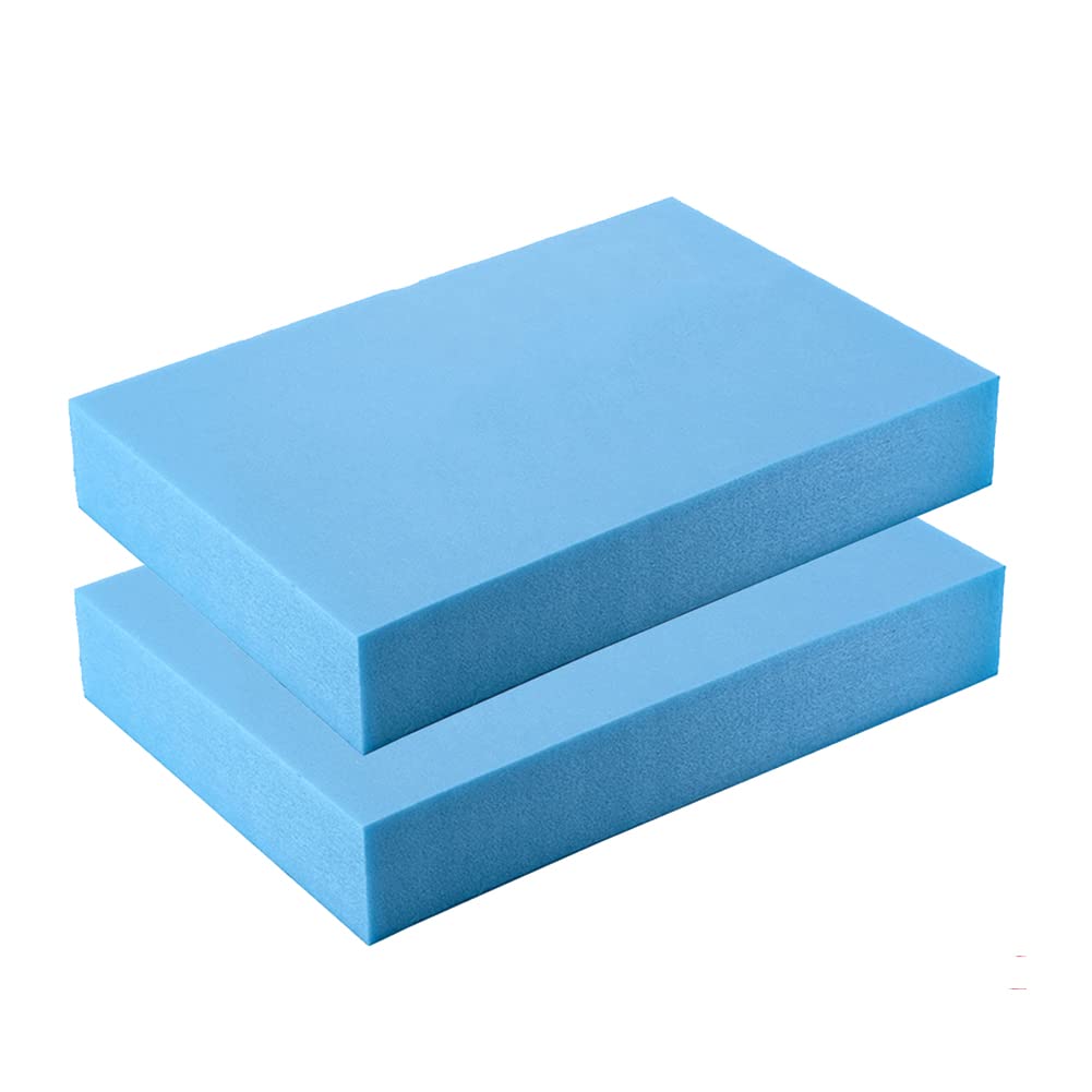 Láminas de espuma de alta densidad Tablero de espuma de alta densidad 20x30cm 1-5 mm Multicolor Paquete de 20(Blue,T 5mm 2pcs)