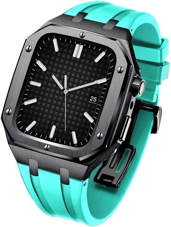 Kit boîtier acier 316L et bracelet premium pour Apple Watch 45mm
