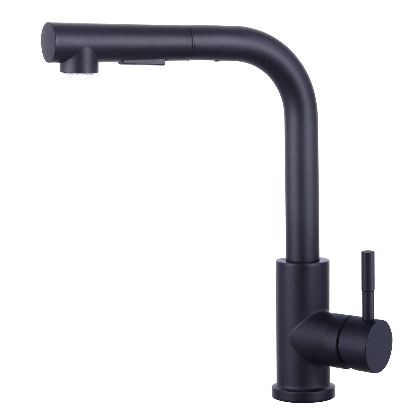 Grifo Ducha Baja Presión JIEBAO 8DY-L1 Grifo De Cocina EXTENSIBLE Con Ducha - Acero Inoxidable Gris - Para Baja Presión - Altura 37 Cm - Garantía 5 Años Nier Automata Ps4