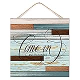 Facile à installer : une corde est incluse pour l'accrocher facilement à votre porte d'entrée, mur, fenêtre. Décoration parfaite pour votre maison, bureau, chambre, salon, crèche, mariage, bar