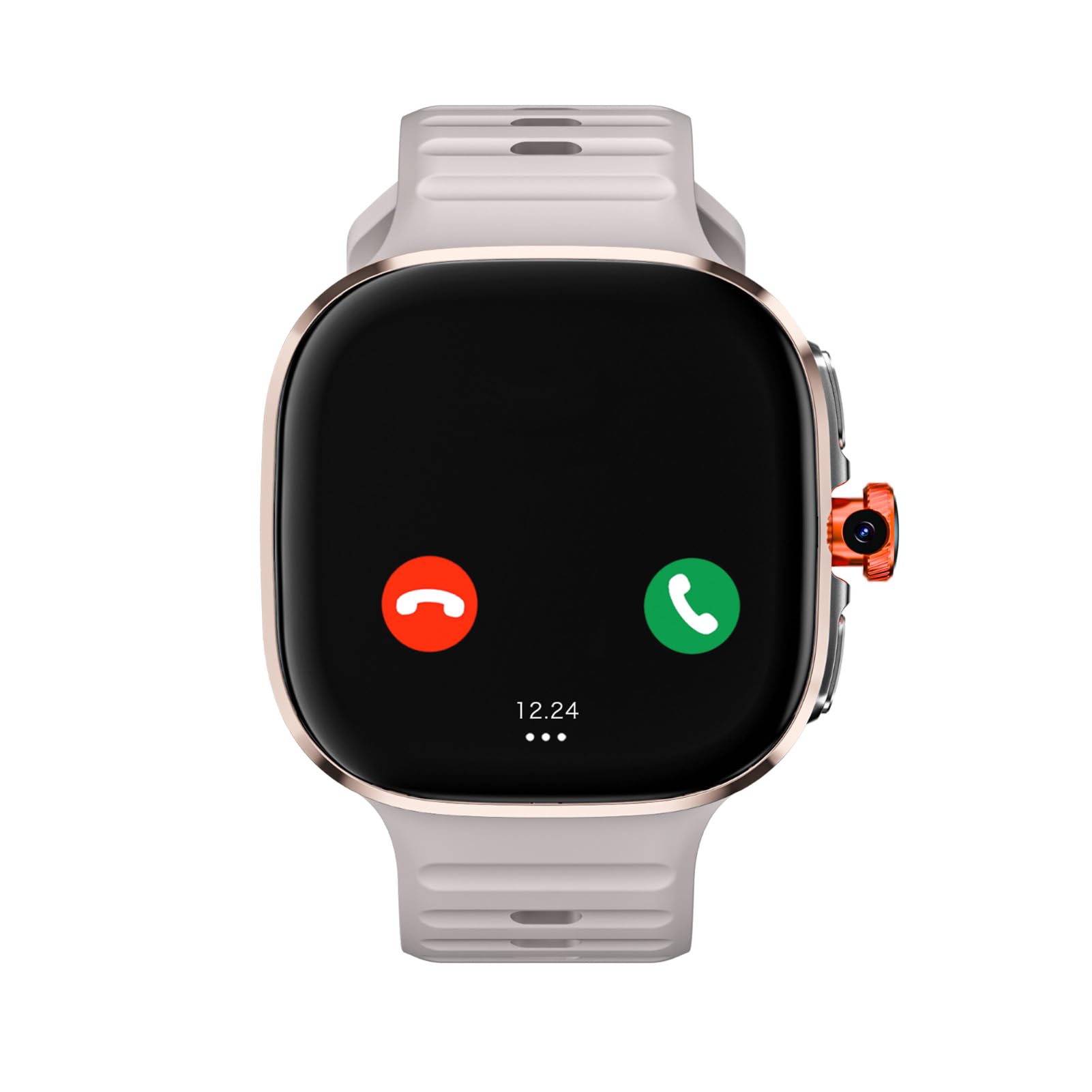 Lazmin112 Inteligentny Zegarek 4G, Wi-Fi, Gps, Bt, Tłumaczenie Ai, Połączenia Telefoniczne, Gniazdo Karty Nano Sim, Monitor Aktywności Fizycznej, Nfc, Aparat Fotograficzny, 32 Gb (Złoty)