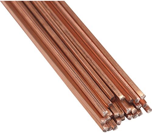 ROTHENBERGER Industrial Copper brazing Alloy for Pipe Connections, gutters, Tinsmith Work Made of Copper - 2x333 mm