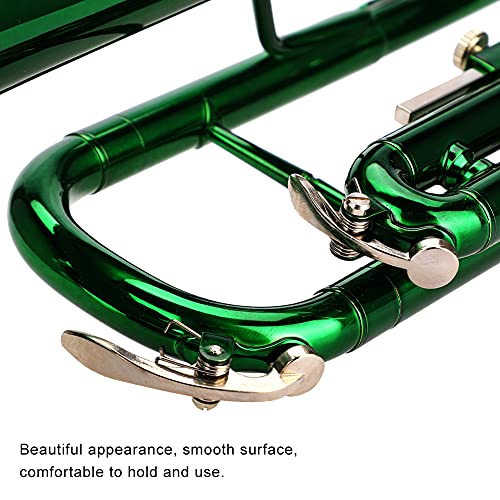 Wind Instrument, Kids Trumpet Brass Instruments Trumpet For Home School Band(Green) #TOP2
