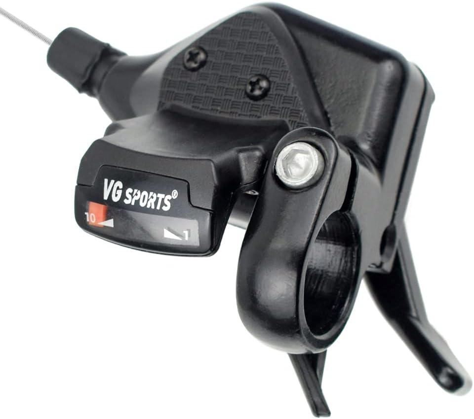 VG SPORTS MTB Bike Shifter Levers, 2/3 x 8/9/10/11 Speed Mountain Bike shifters Set with Gear Indicator