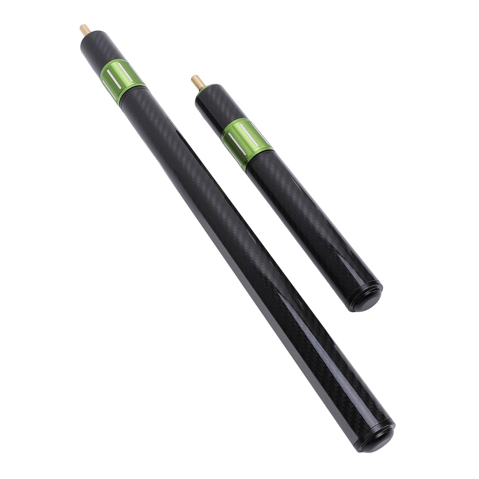 FILFEEL Snooker-Queue-Verlängerung, Billard-Queue-Verlängerung, Kohlefaser, 17 Zoll Bis 9 Zoll, Ausziehbar, Stabile Kontrolle für Pool-Spiele, Hergestellt aus Hochwertiger Kohlefaser