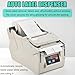 Industrial Automatic Label Dispenser with Wrinkle-Free Technology: 130mm/S Peeling Speed, 5-180mm Adjustable Width, 25-75mm Core Compatibility, for Flat Labels 180MM