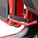 JeCar for Jeep Door Strap Heavy Duty Door Limiting Check Strap Comaptible with 1995-2017 Jeep Wrangler CJ YJ TJ JK & Unlimited (Black)