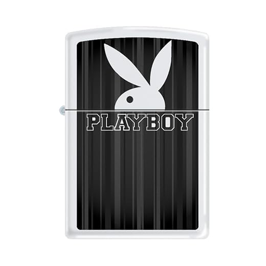 Zippo Lighter -for Playboy Rabbit Head Design Bunny Pink Windproof Lighter (Playboy Rabbit Head Z5556)