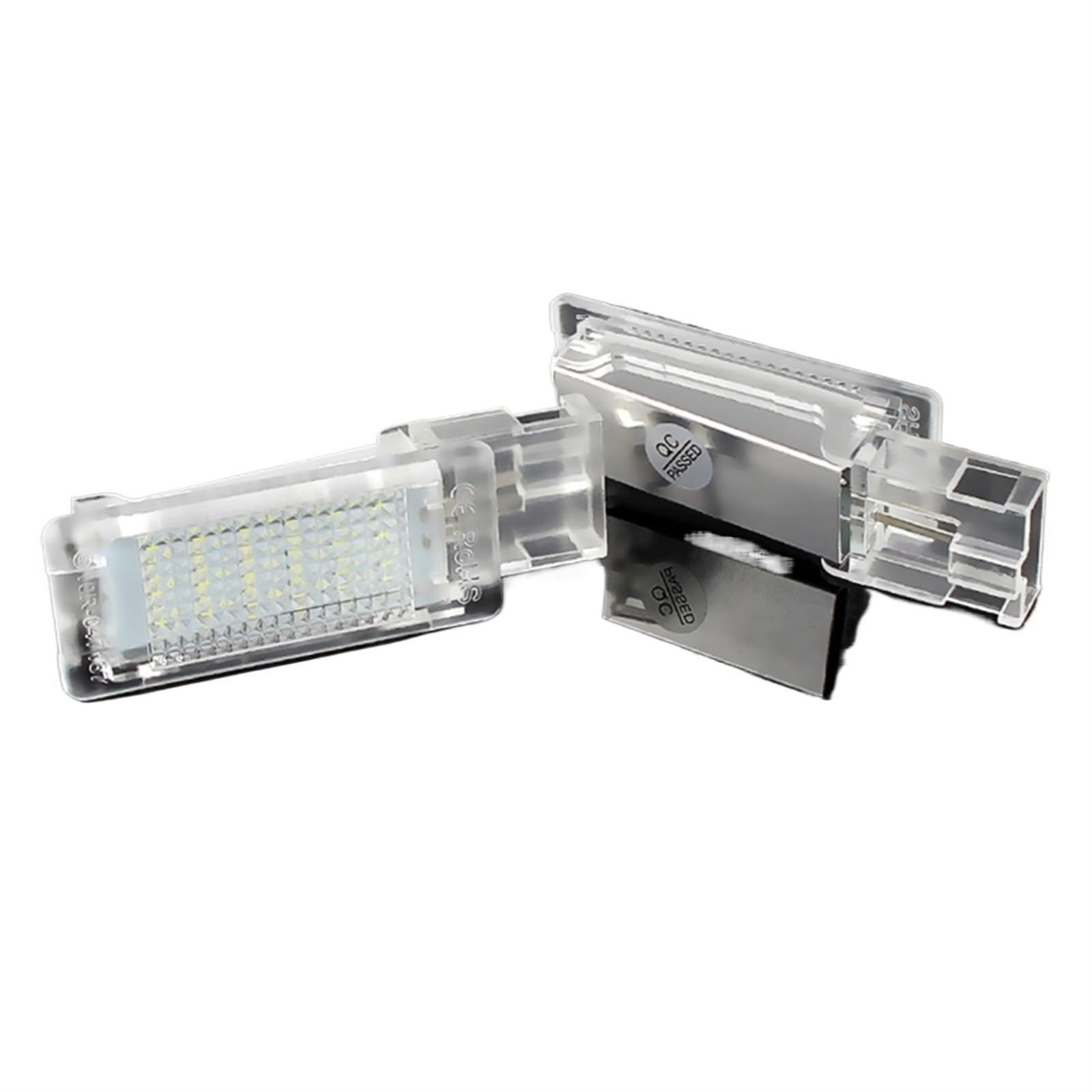 Luz LED for Puerta de Maletero, Luces de cortesía for Equipaje, for Skoda, Rapid, Superb, VW, Caddy, Sharan, EOS, Golf, Passat, Seat, Alhambra Ateca Luces LED para los pies del Coche