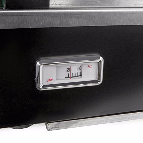 Ensue 1200W Commercial Countertop Restaurant 3 Tier Food Warmer 27" Display Case Pizza Hot Dog Heated