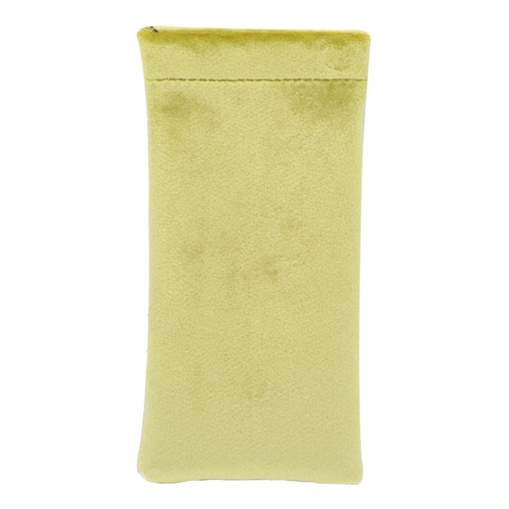 Portable Spectacles Glasses Case Holder Eyewear Pouches Storage Bag Yellow-image-41