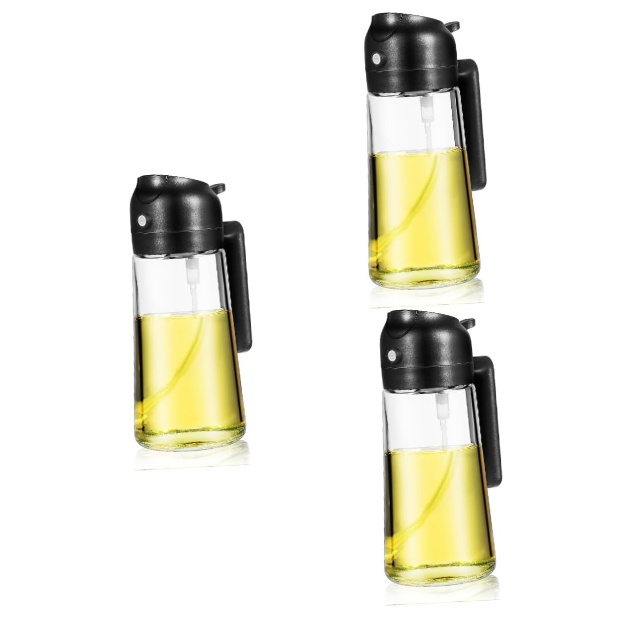 Bouteille d'huile de cuisson TOPBATHY lot de 3 pour doser sans tacher