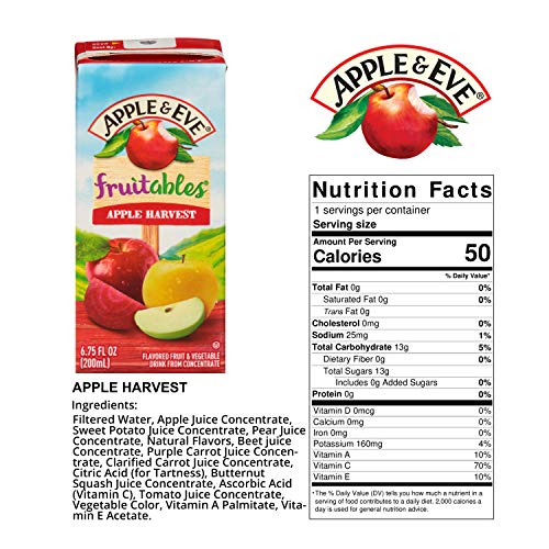 Apple & Eve Fruitables Variety Pack, 6.75 Fl. Oz. - 32 Count