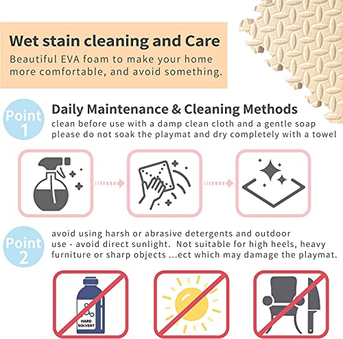 Image of SIGNATRON Puzzle Flooring || Kids Interlocking Play mat || Baby Play Mat || Play mats for Kids || 12 MM Thick (6 Tiles - 24 Square Feet)