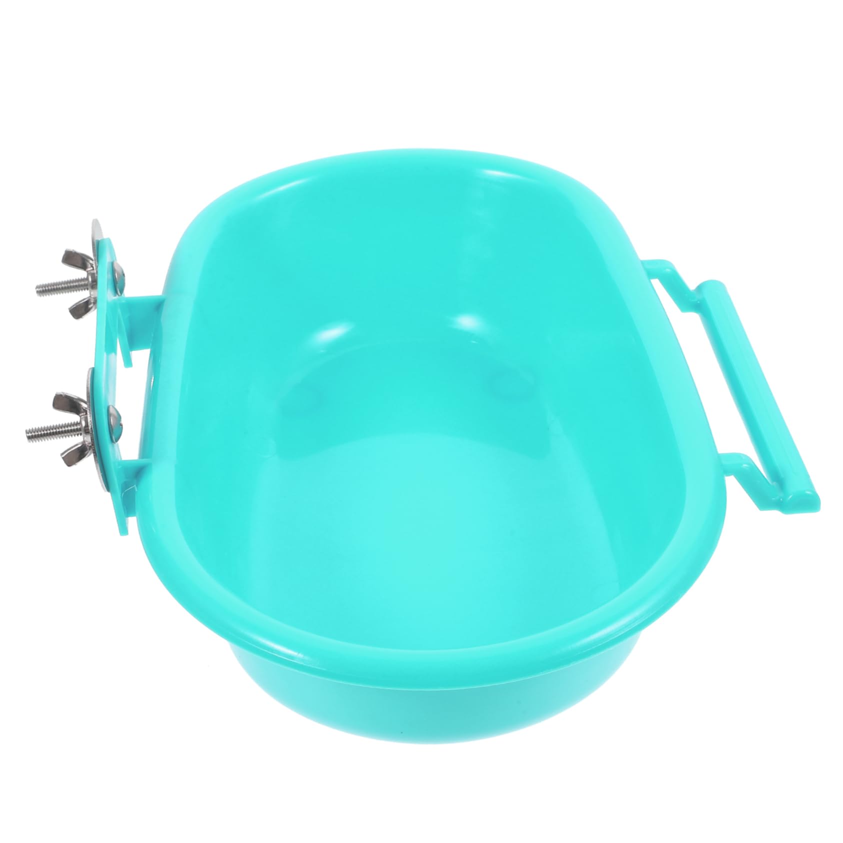 GALPADA Hanging Bird Bathtub for Parakeets Easy to Match Bird Cage Bath Made of Stable Pp Material