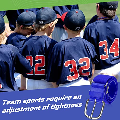 Image of Hercicy 12 Pcs Baseball Belts Softball Belts Bulk for Adult and Youth Adjustable