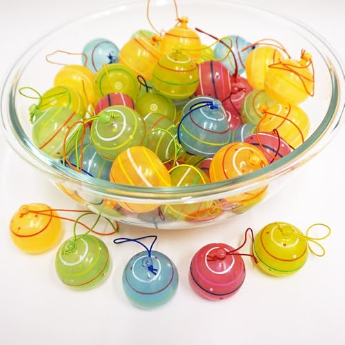 水に浮くすくい用おもちゃ ぷかぷかカラフル水ヨーヨートラップ 50個 / おもちゃ 景品 粗品 プレゼント すくい 用品 縁日 お祭り 16189