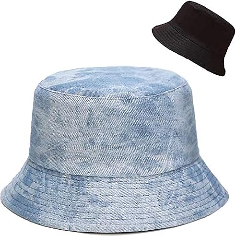XYIYI Reversible Denim Bucket Hat Cover