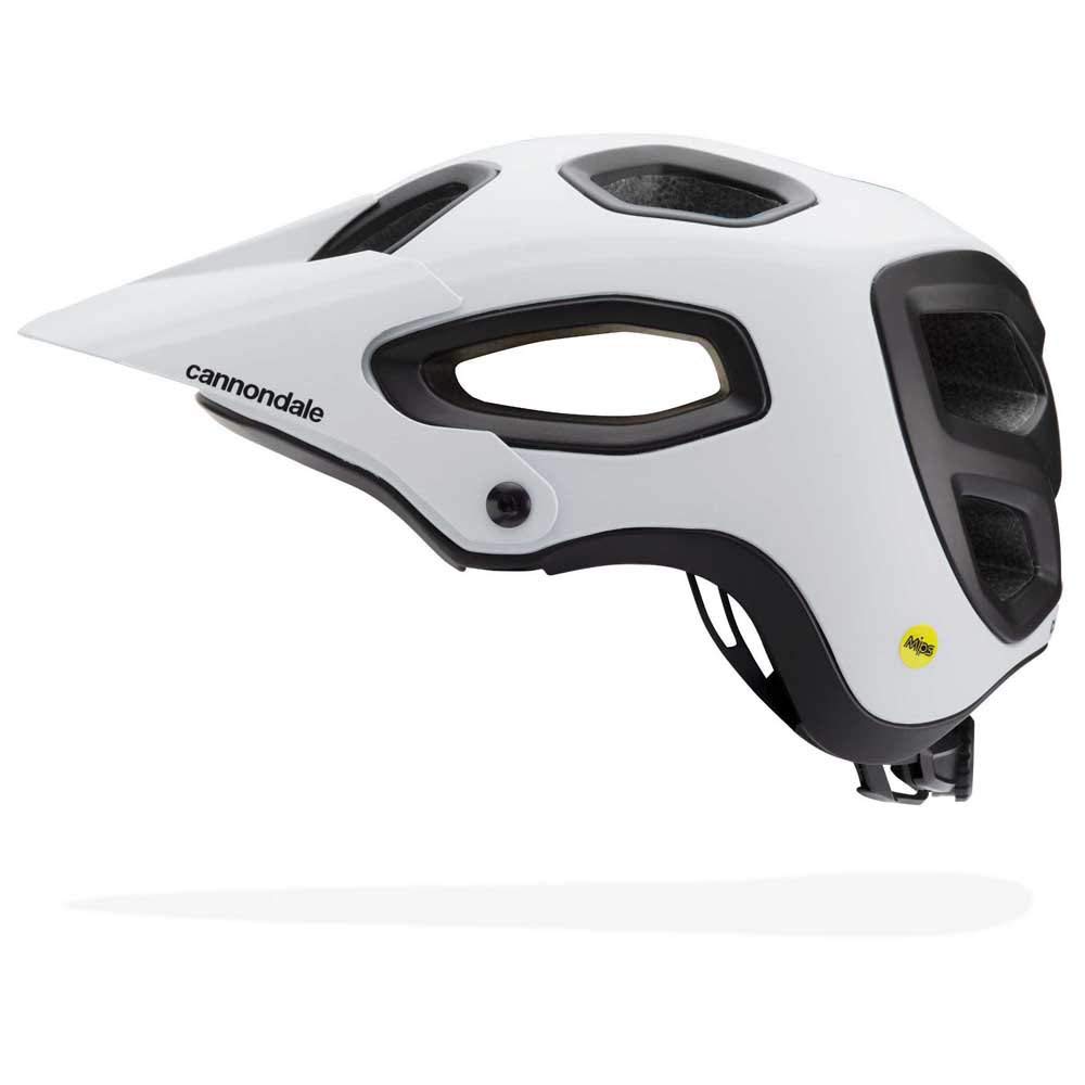 Cannondale Intent MIPS MTB Helm – Größe L/XL (58–62 Cm), Grau/schwarz, Mit Visier & Belüftung