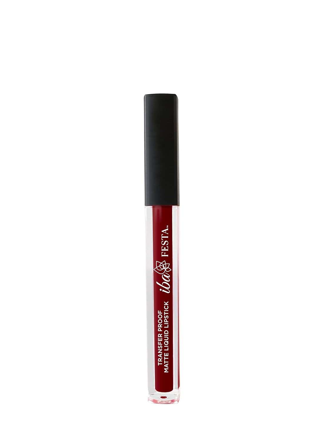 Iba Festa Transfer-Proof Matte Liquid Lipstick Shade – 03 Red Ruby, 5ml | Non-Sticky and Non-Drying | Highly Pigmented, Long Lasting, Smudge Proof | Halal Certified & Vegan Makeup Iba Festa Transfer-Proof Matte Liquid Lipstick Shade – 03 Red Ruby, 5ml | Non-Sticky and Non-Drying | Highly Pigmented, Long Lasting, Smudge Proof | Halal Certified & Vegan Makeup