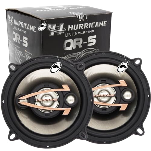 Qual o Melhor Equalizador de Som de 2025? Melhores Ranking 10 Alto Falante Quadriaxial 5' Polegadas QR5 160W RMS Hurricane
