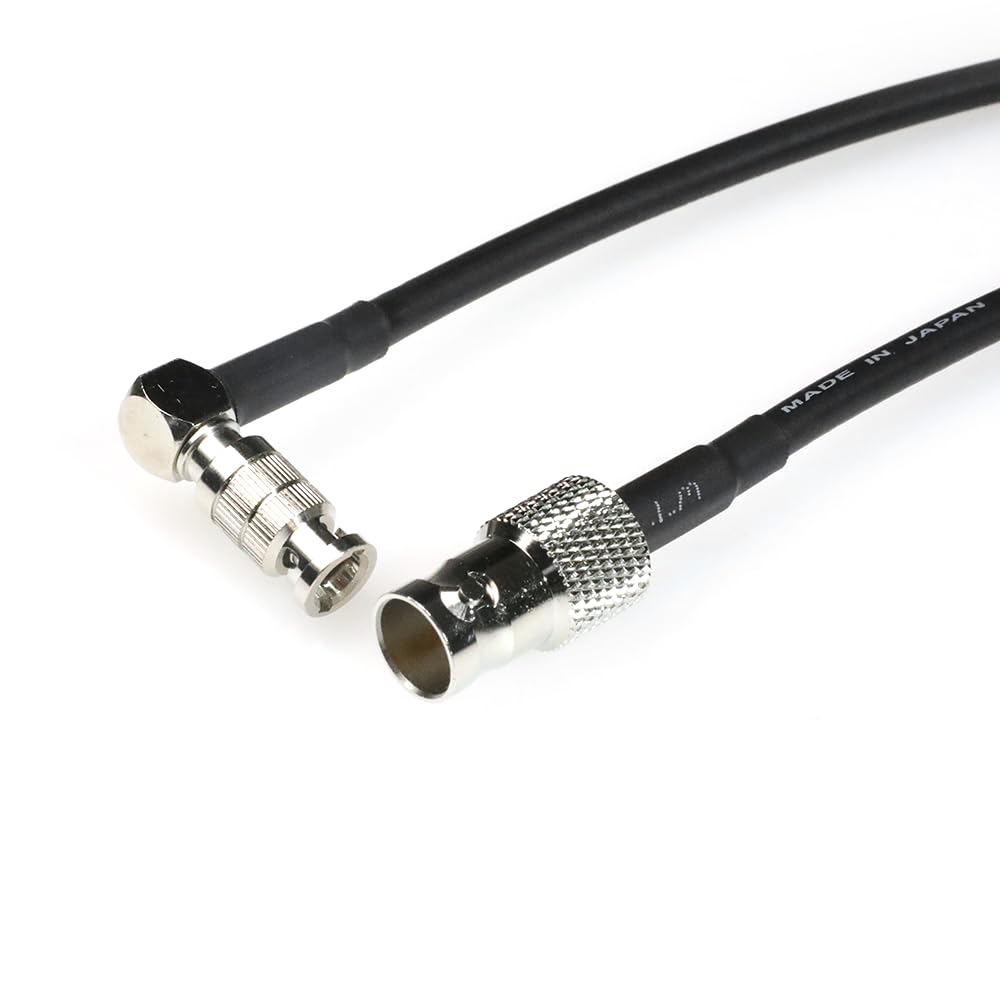 Amazon | Alvin's Cables 12G-SDI L型 Micro BNC - BNC オス 変換