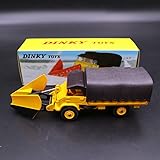 Atlas 1/43 Dinky Toys 567 Chasse-Neige Unimog Snowplough for Mercedes-Benz Diecast Model Toys Car Li