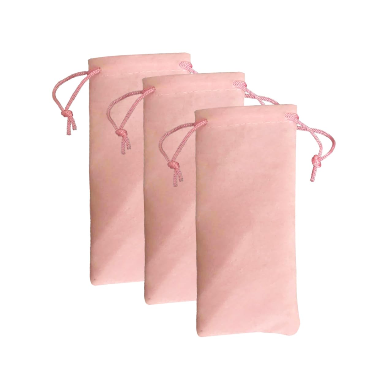 PACKOVE 36 Pz custodia per occhiali custodia rigida per occhiali da sole borsa morbida per occhiali sacchetti rosa borsone rosa buste custodia occhiali borsa protettiva per occhiali