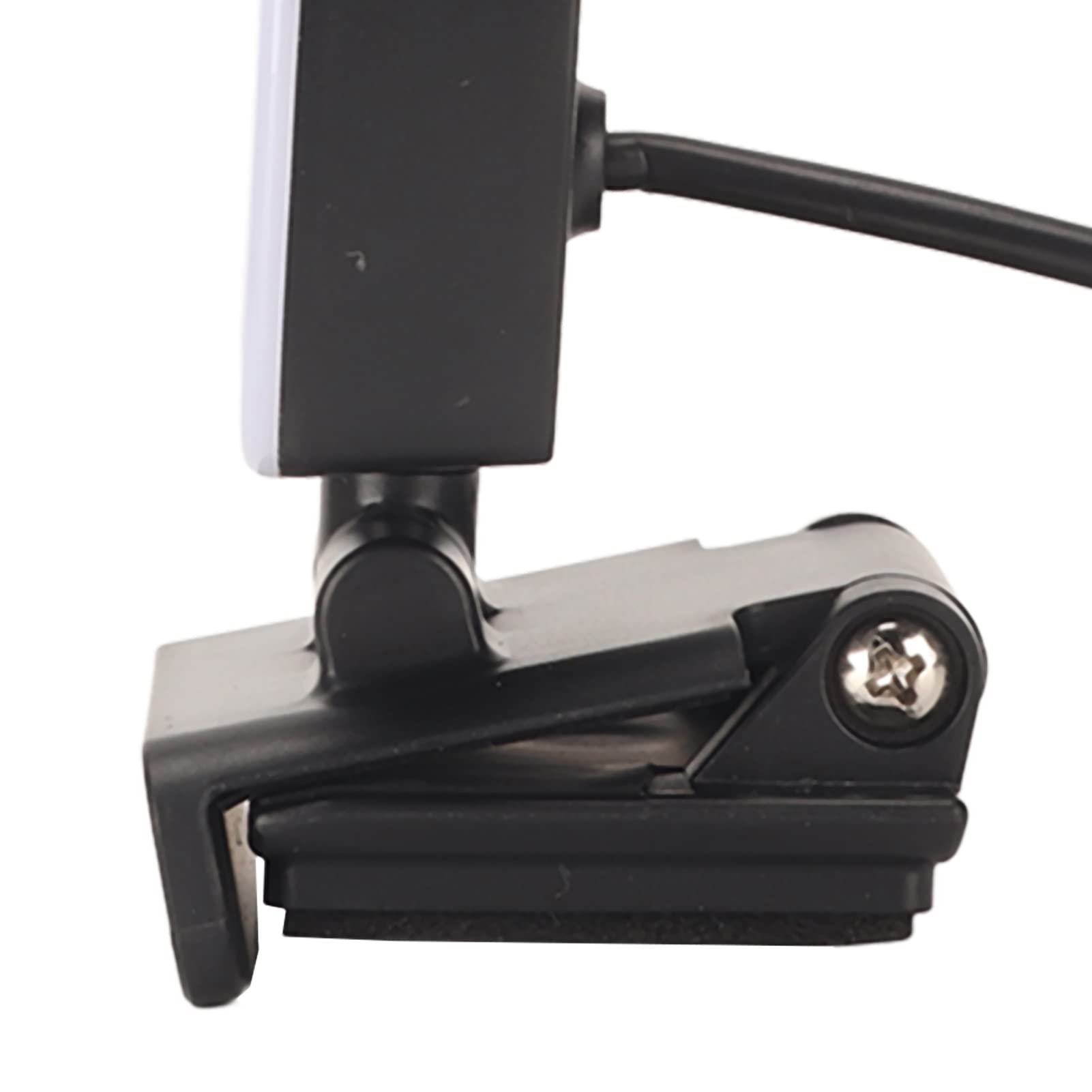 Luce per webcam Mini luce video 3 colori chiari 10 modalità di attenuazione Luce video LED girevole flessibile alimentata tramite USB per videoconferenza Videochiamata