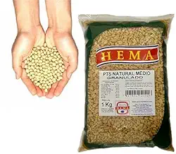 Proteína De Soja Texturizada Granulada Natural Média 1kg