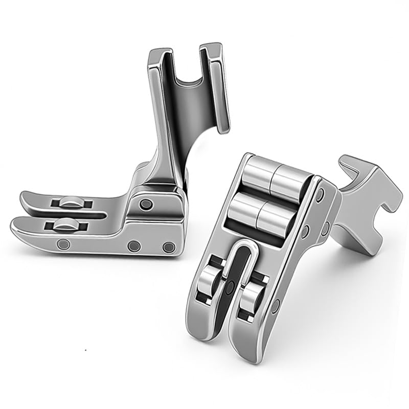 Pie prensatela rodillo alto para máquina industrial miniatura 5