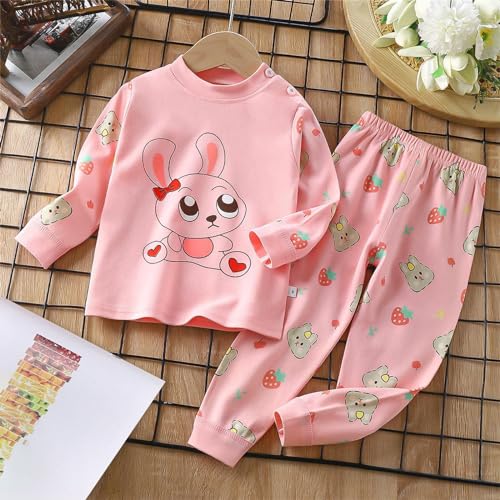 Girls Sleep Sets Set Toddler Sleepwear T Cartoon Shorts Baby Kids Clothes Girl Pajamas Girls Toddler Bath Robe2
