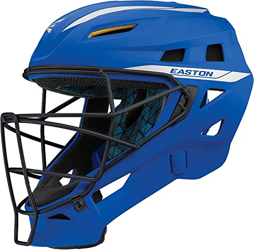 Easton Pro X Baseball Catchers Helmet, Small, Matte Royal #TOP1