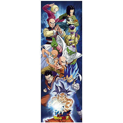 ABYSTYLE - Dragon Ball Super - Poster de Puerta - Grupo (53x158 cm)