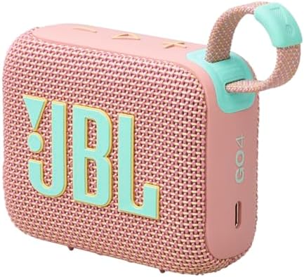 JBL Go 3 Altoparlante Bluetooth Portatile Impermeabile Verde - Design Grasso, IP67, 5 Ore di Riproduzione, Pro Sound + Cordino Durevole