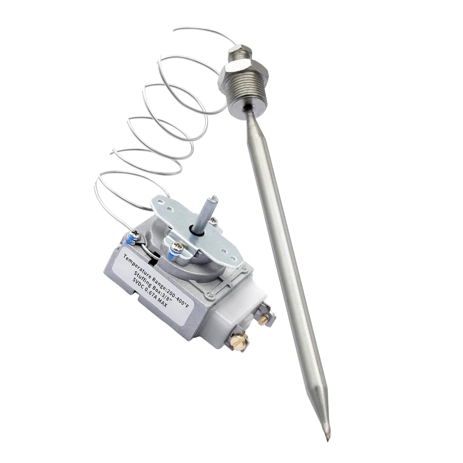 Linvimia Deeply Frying Thermostat Control Replacement Part RX-2-24 Deeply Fryers Thermostat Frying Machine Accessories Enduring Control Replacement Part