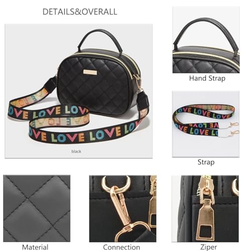 PORT&LOTUS Small Handbags for Women Fashion Top-handle Women's Bags Crossbody Purses for Women4