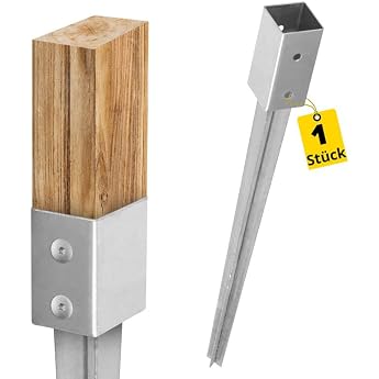 Post Anchor 100 x 100 Post Anchor Ground Sleeves Ground Anchor Ground