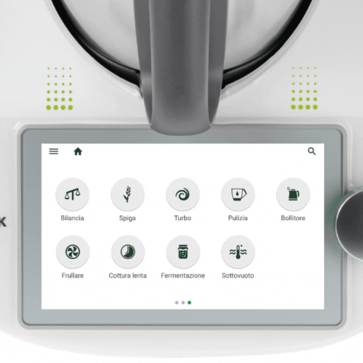 VORWERK BIMBY TM6 ORIGINALE – Robot da Cucina Multifunzione con Display Touch, Cookidoo® Integrato, Varoma e Cottura Guidata – Assistenza e Garanzia incorporate (Rigenerato Come Nuovo)