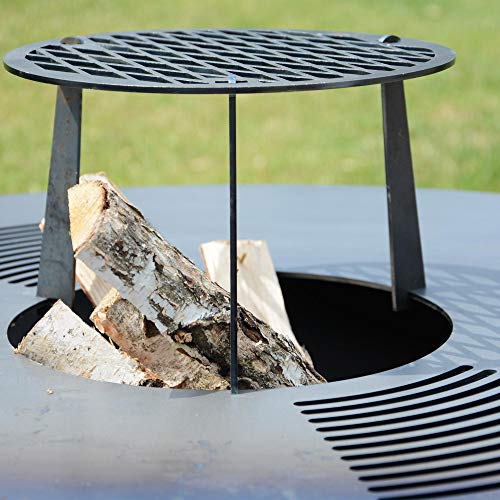 Feuerplatte Unus Grillplatte mit 60 cm Durchmesser für Grill und Feuertonne