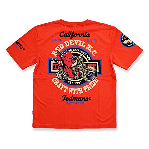 (ebh})TEDMAN RED DEVIL M.C.TVc TEDMAN ebh} TDSS-492 Gt oCN [^[ ԋS AJW bh XL