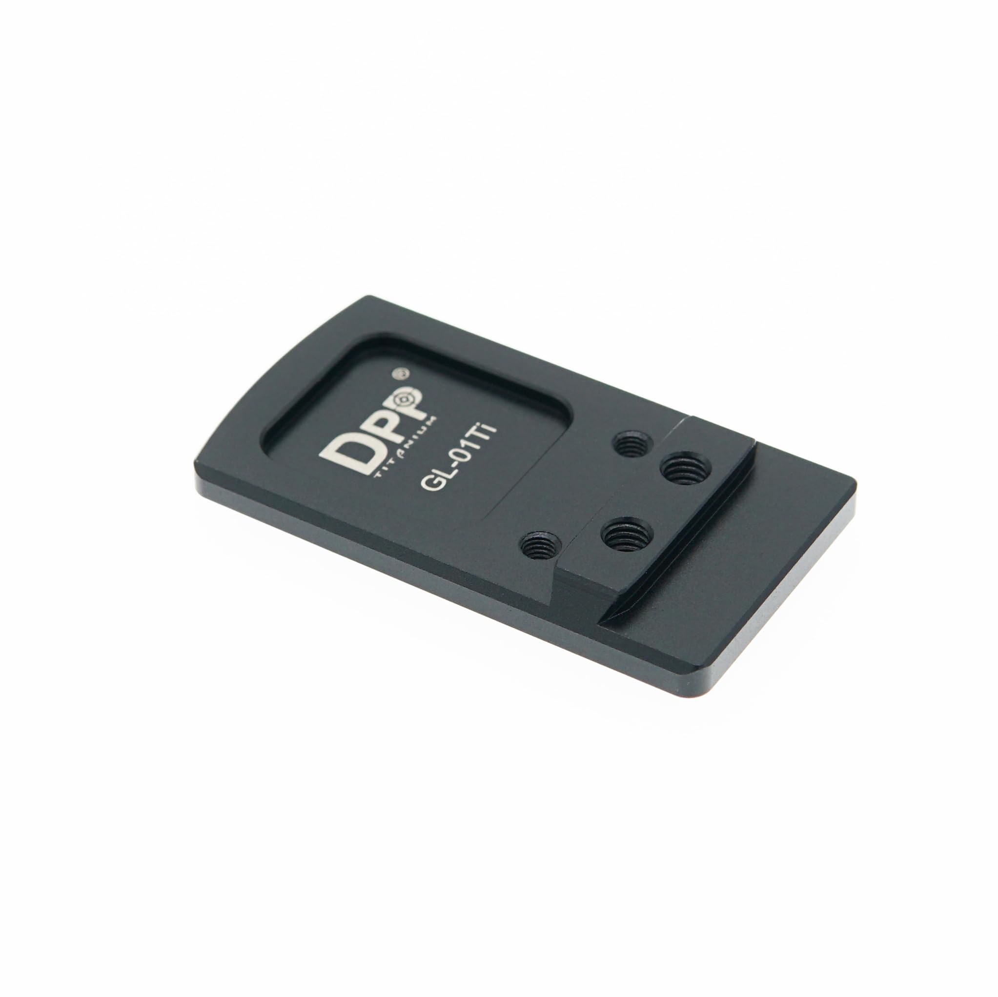 DPP TitaniumRear Sight Dovetail Mount Compatible with Glock Non MOS Vortex Venom & Viper, Burris Fastfire, Docter