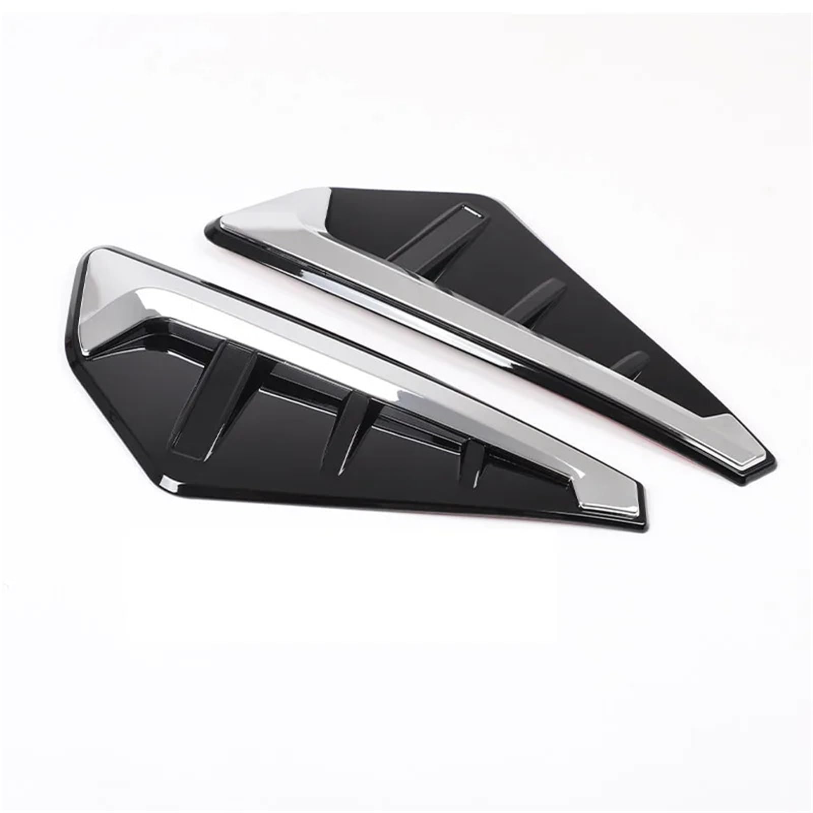 PYTAGHS Car side wing trim Fit For X5 G05 X5M F95 2019-2022 Car Shark Gill Side Fender Vent Cover Trim Sticker(Silver)